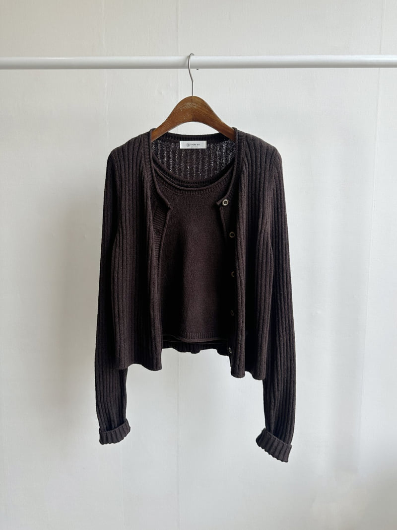 There By - Korean Women Fashion - #momslook - Maxi Cardigan Set - 12
