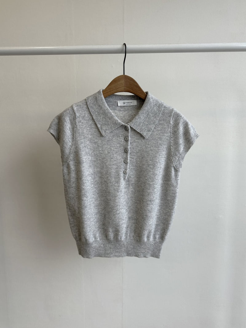 There By - Korean Women Fashion - #momslook - Mano Collar Knit Top - 9
