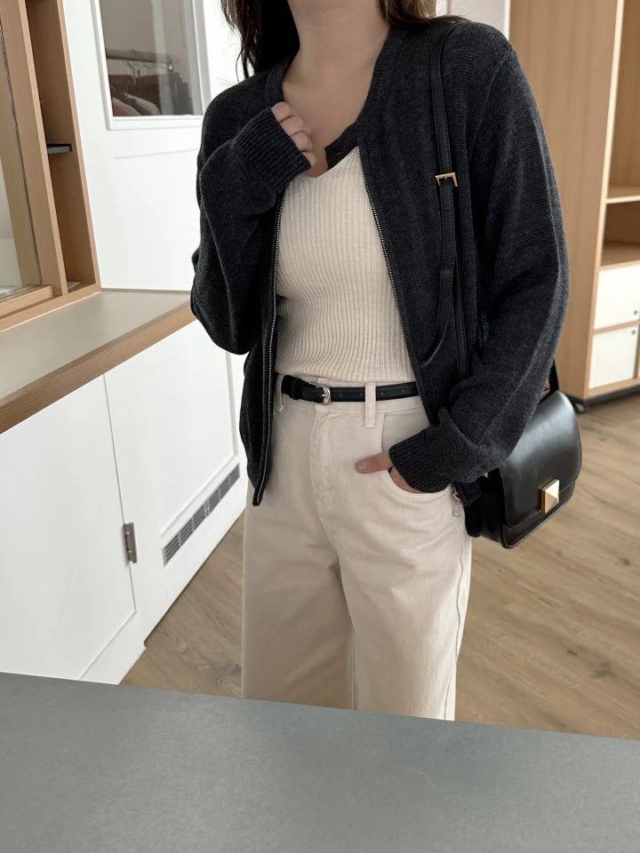 There By - Korean Women Fashion - #womensfashion - Rich Wool Cardigan - 4