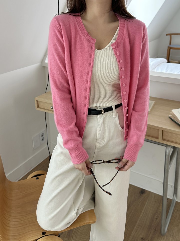 There By - Korean Women Fashion - #momslook - Lief Wool Cardigan - 5