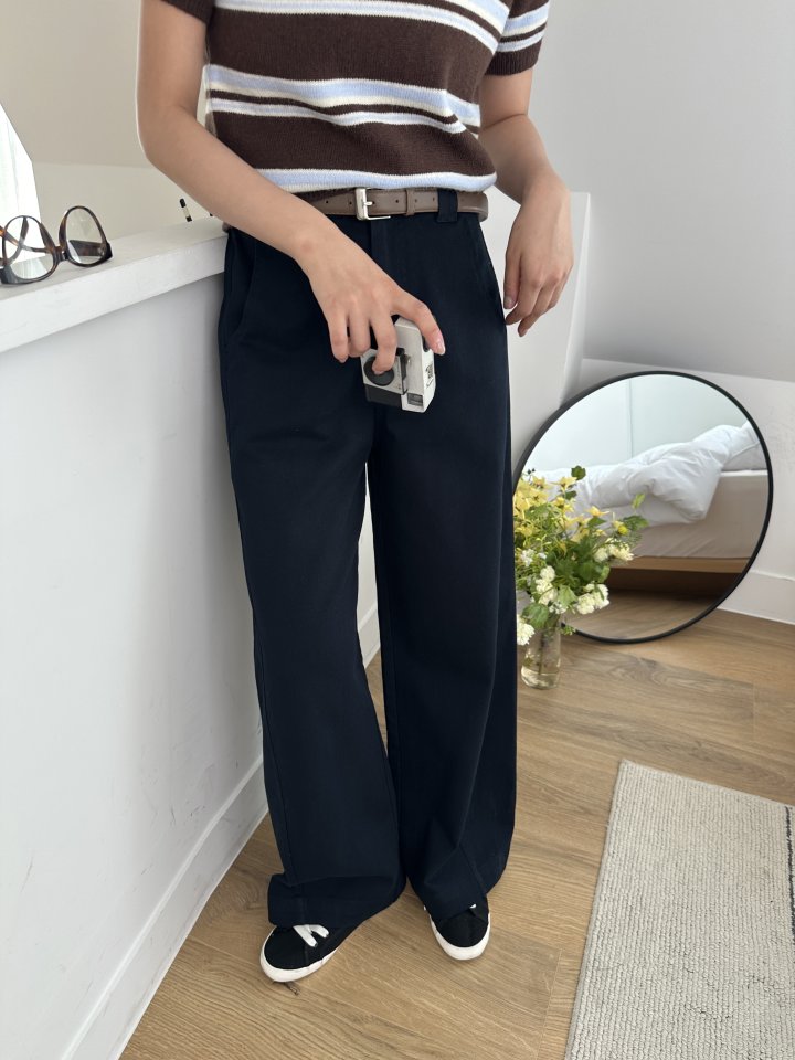 There By - Korean Women Fashion - #womensfashion - Lowel Belt Pants - 4