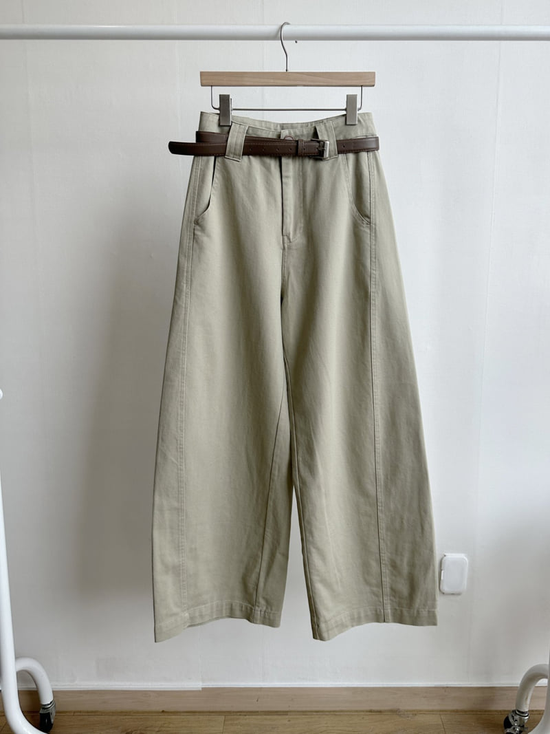 There By - Korean Women Fashion - #momslook - Lowel Belt Pants - 11