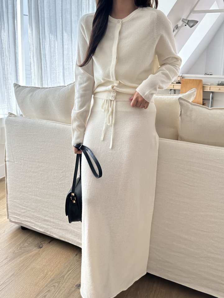 There By - Korean Women Fashion - #momslook - Once Wool Skirt - 7