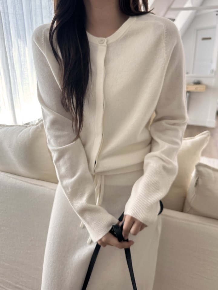 There By - Korean Women Fashion - #momslook - Once Wool Cardigan - 5