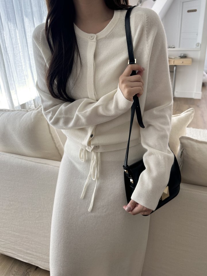 There By - Korean Women Fashion - #momslook - Once Wool Cardigan - 6