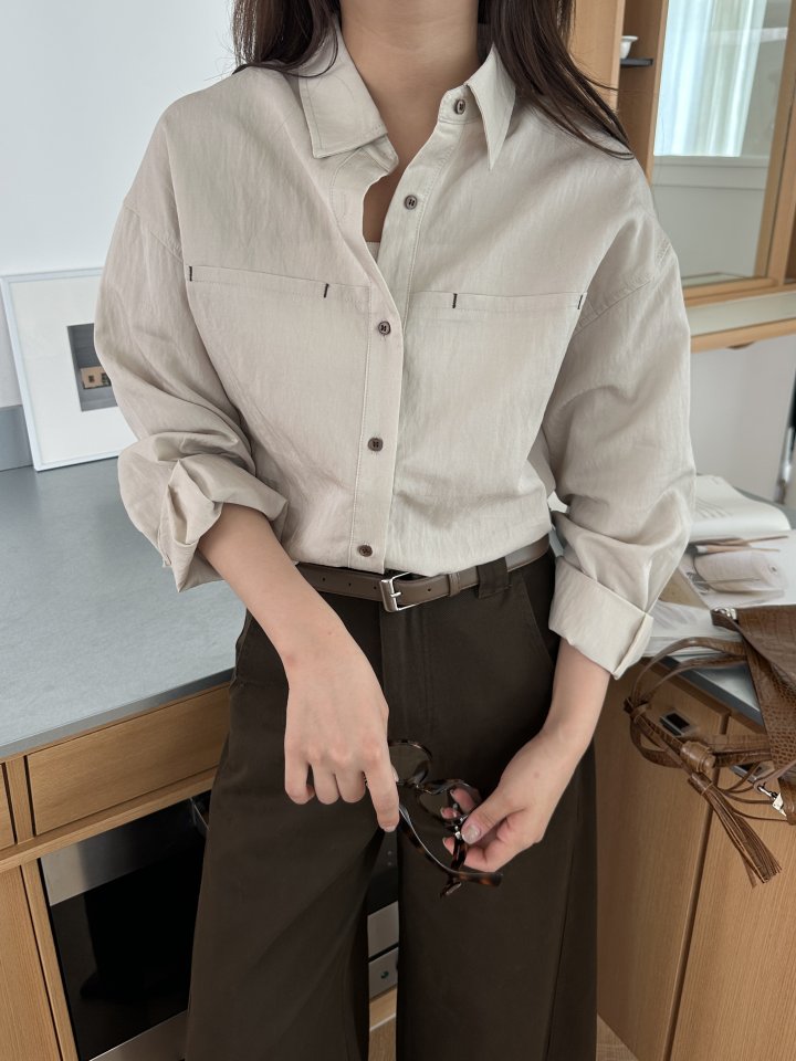 There By - Korean Women Fashion - #momslook - Andy Shirt - 3