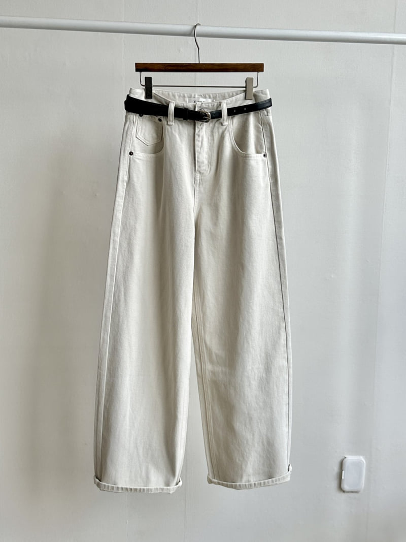 There By - Korean Women Fashion - #momslook - Washing Denim Pants - 10