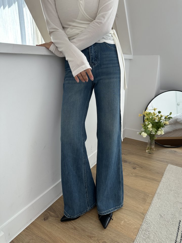 There By - Korean Women Fashion - #momslook - 701 Bootscut Denim Pants - 7