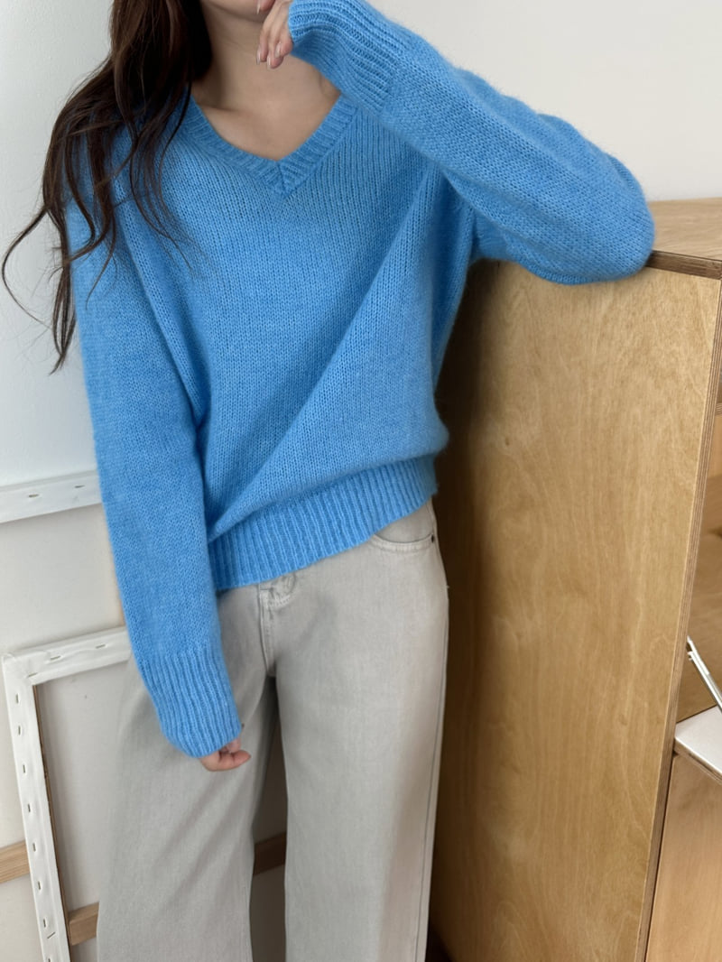 There By - Korean Women Fashion - #momslook - Hebe Mohair Knit - 9