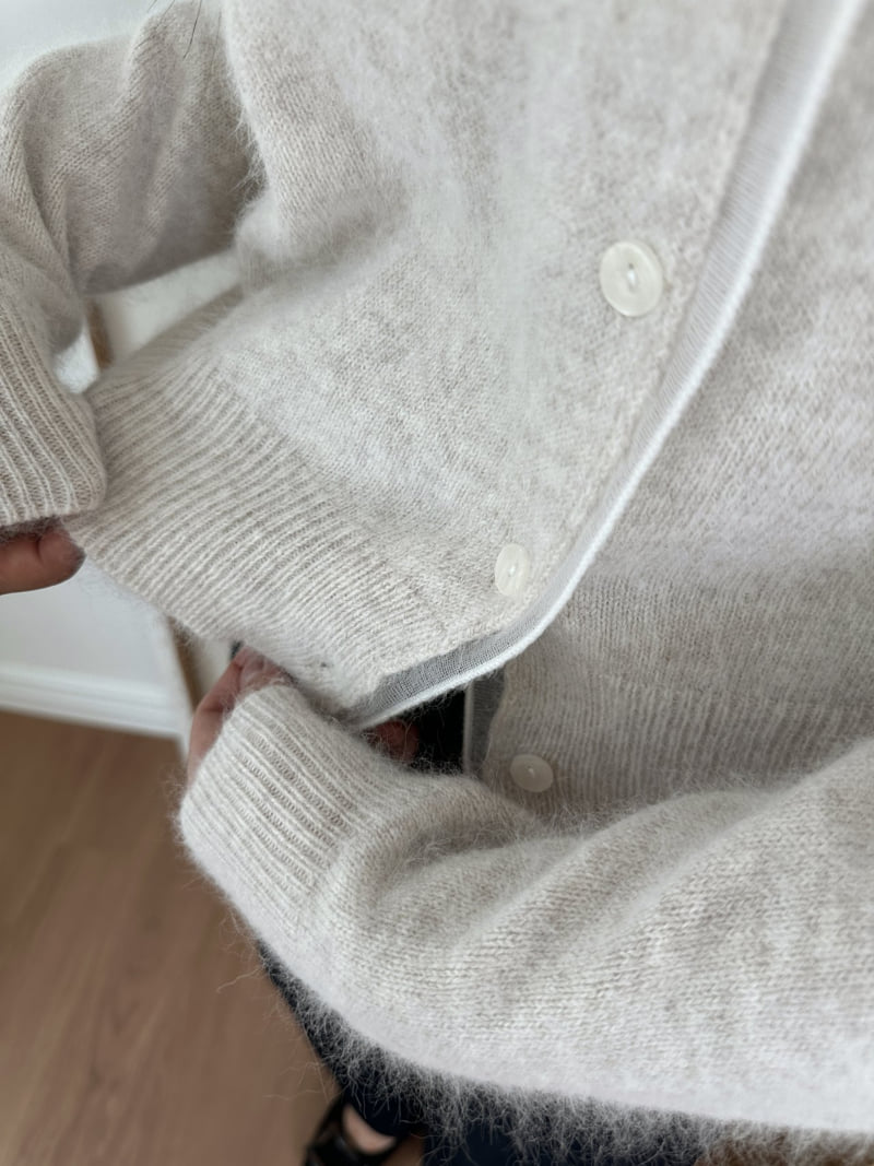 There By - Korean Women Fashion - #momslook - May Wool Cardigan - 8