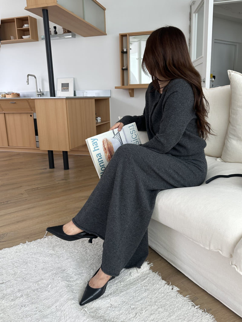 There By - Korean Women Fashion - #momslook - Once Wool Cardigan - 3