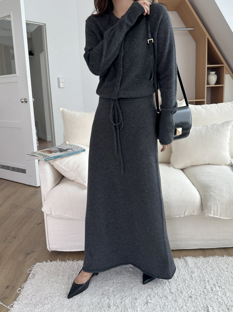 There By - Korean Women Fashion - #momslook - Once Wool Skirt - 5