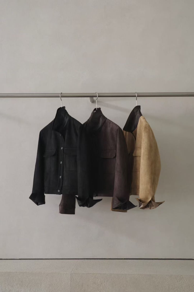There By - Korean Women Fashion - #momslook - London Suede Jacket - 5