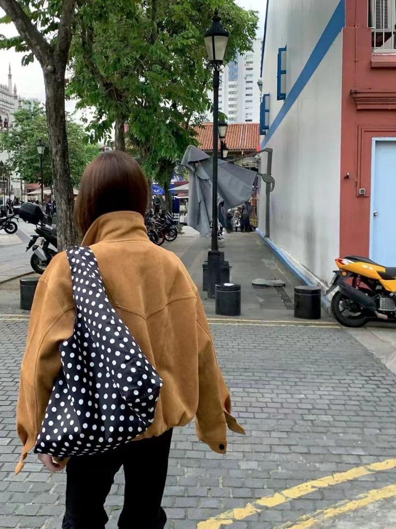 There By - Korean Women Fashion - #momslook - Rick Suede Jumper - 2