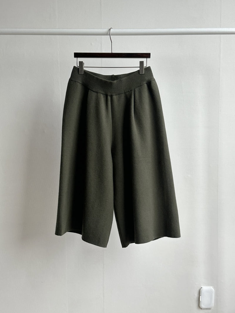 There By - Korean Women Fashion - #momslook - Knit Bermuda Shorts - 11