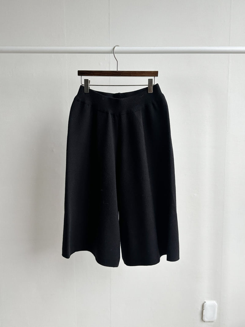There By - Korean Women Fashion - #momslook - Knit Bermuda Shorts - 12