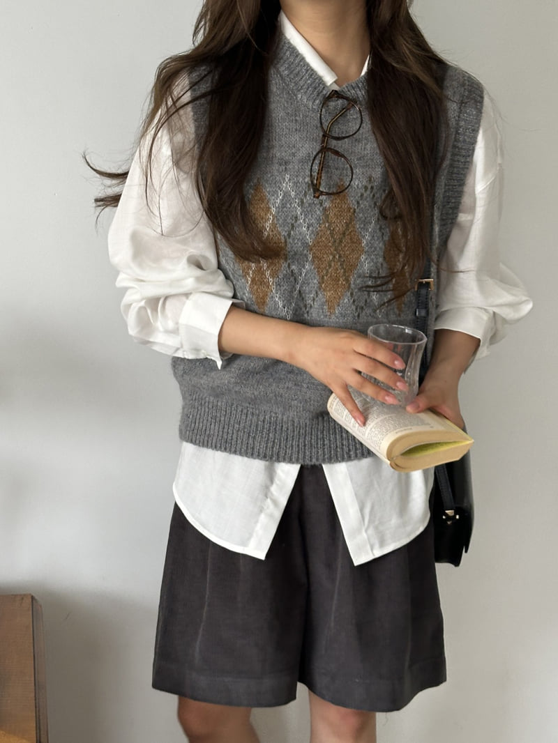There By - Korean Women Fashion - #momslook - Mabel Vest - 5
