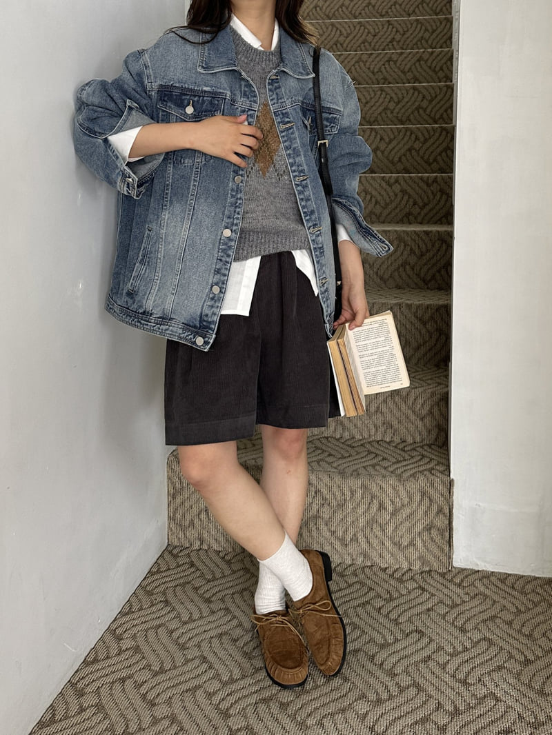 There By - Korean Women Fashion - #momslook - Mount Denim Jacket - 2