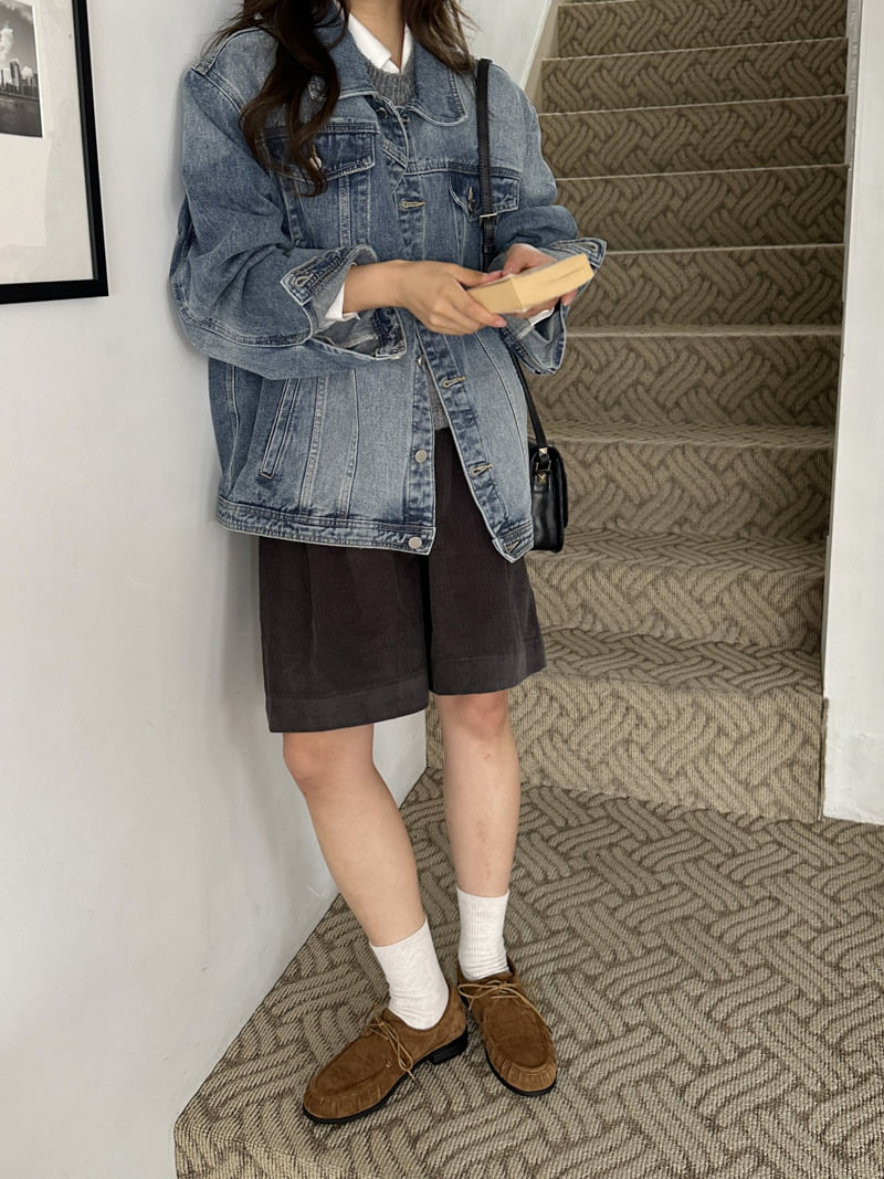 There By - Korean Women Fashion - #momslook - Mount Denim Jacket - 8