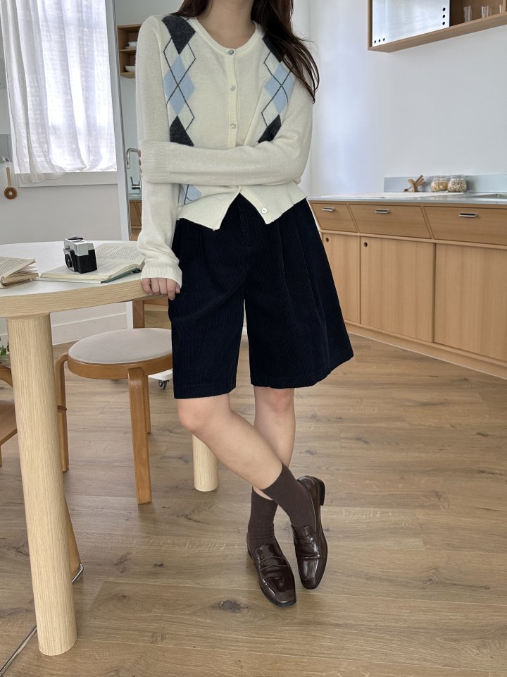 There By - Korean Women Fashion - #pursuepretty - Corduroy Half Pants