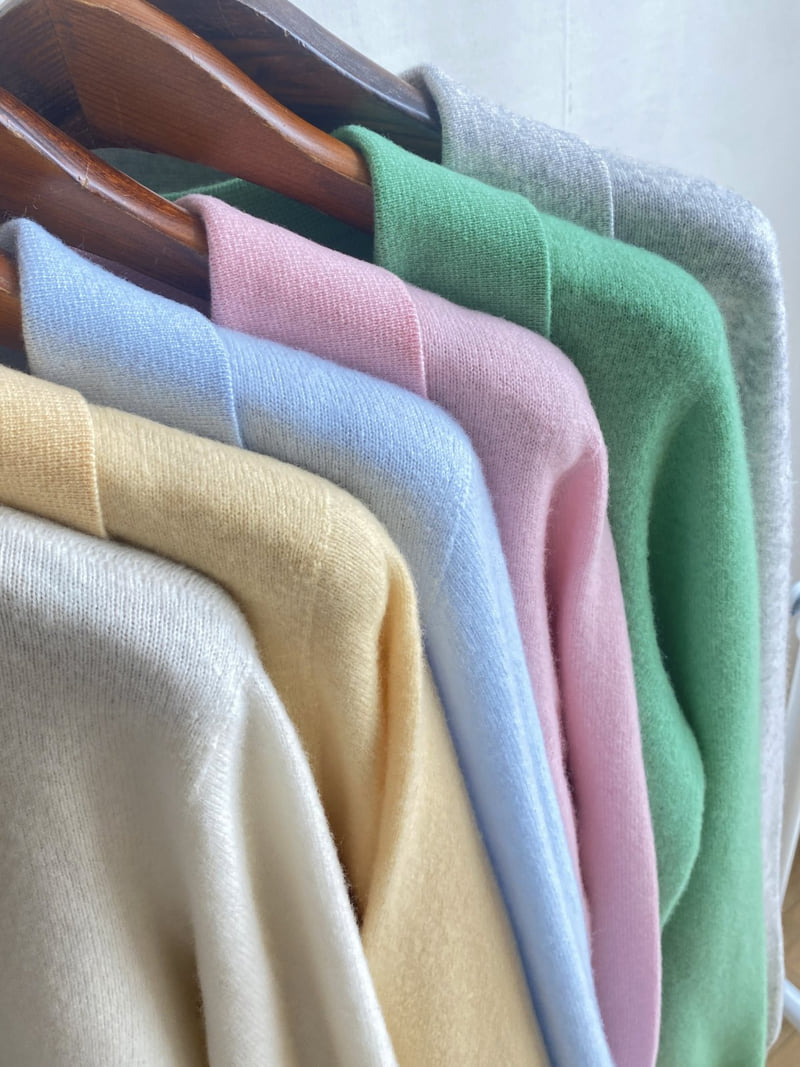 There By - Korean Women Fashion - #pursuepretty - Ellie Collar Knit Half Zipper Top - 8