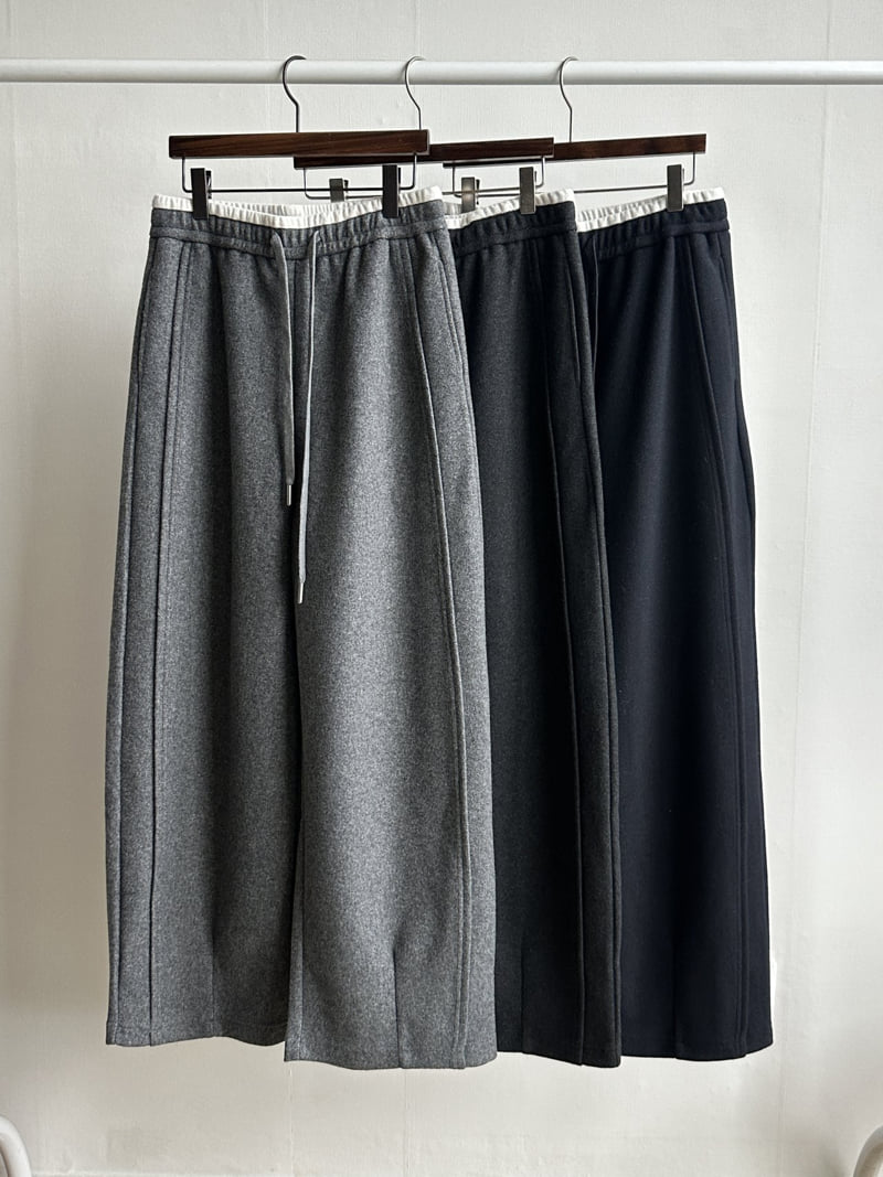 There By - Korean Women Fashion - #pursuepretty - Mor Wool Pants - 11
