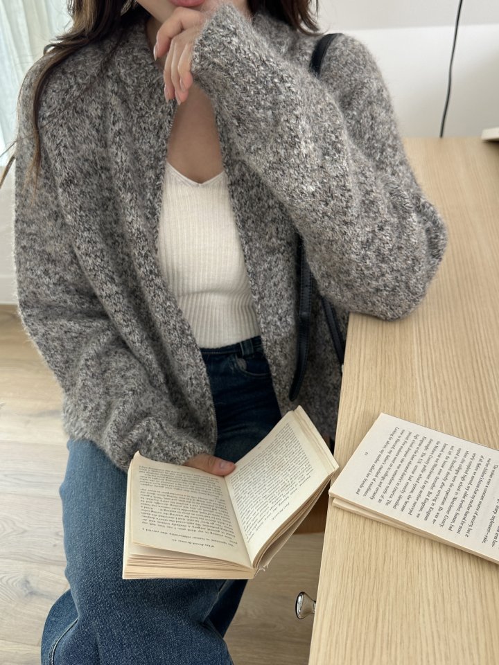 There By - Korean Women Fashion - #pursuepretty - With Knit Zip-up Jacket - 4