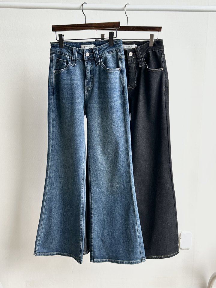 There By - Korean Women Fashion - #pursuepretty - 997 Bootscut Denim Pants - 4