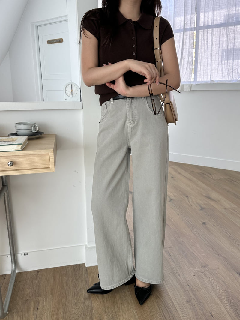 There By - Korean Women Fashion - #restrostyle - Washing Denim Pants
