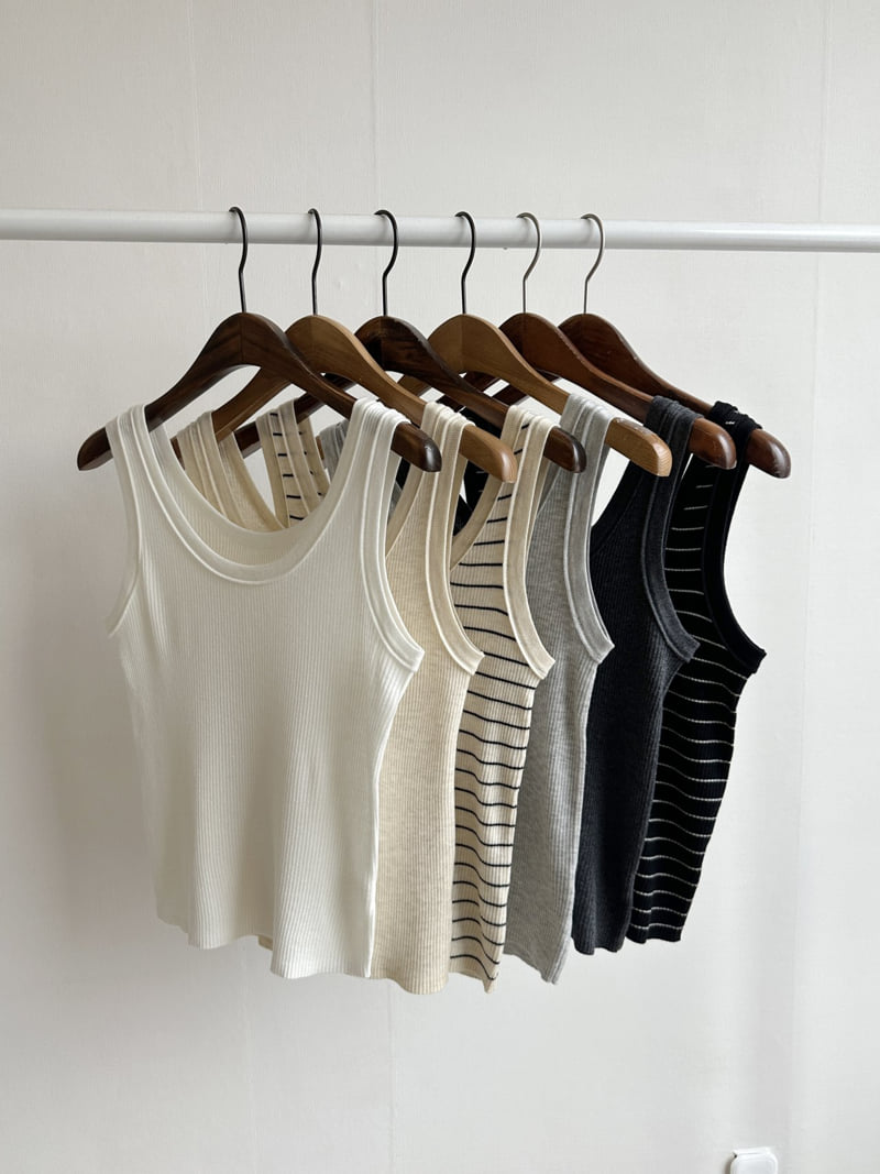 There By - Korean Women Fashion - #restrostyle - Olsen Knit Sleeveless - 8