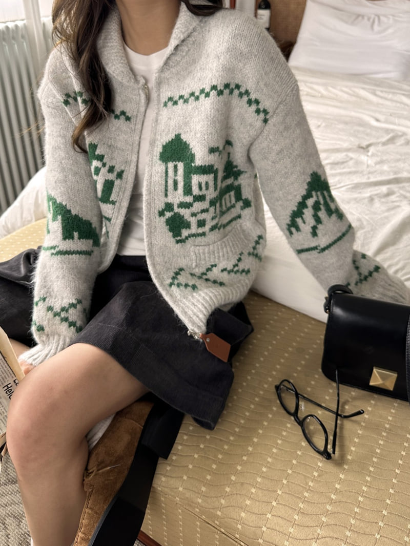 There By - Korean Women Fashion - #pursuepretty - Castle Cardigan - 4