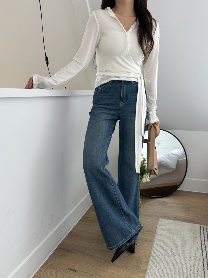 There By - Korean Women Fashion - #romanticstyle - 701 Bootscut Denim Pants