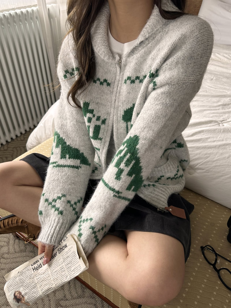 There By - Korean Women Fashion - #romanticstyle - Castle Cardigan - 5