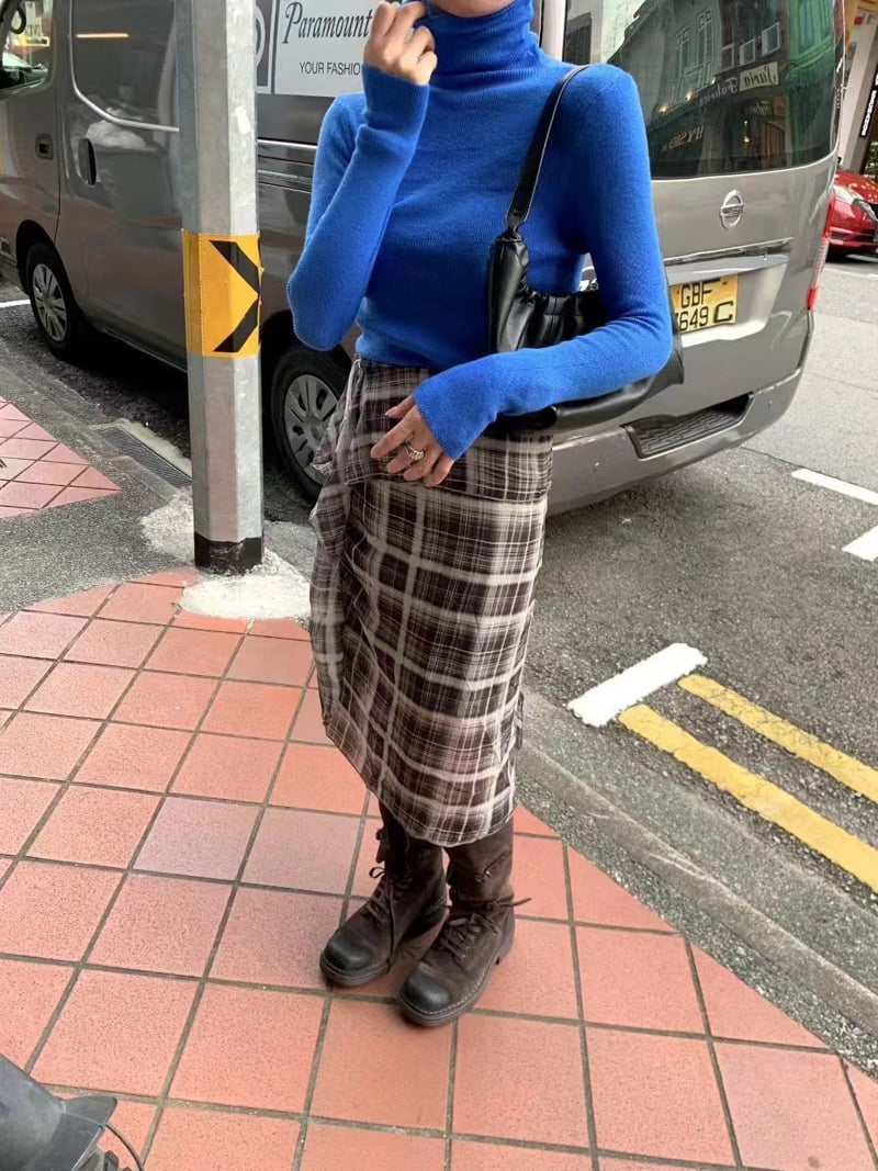There By - Korean Women Fashion - #shopsmall - Turtleneck Knit - 8