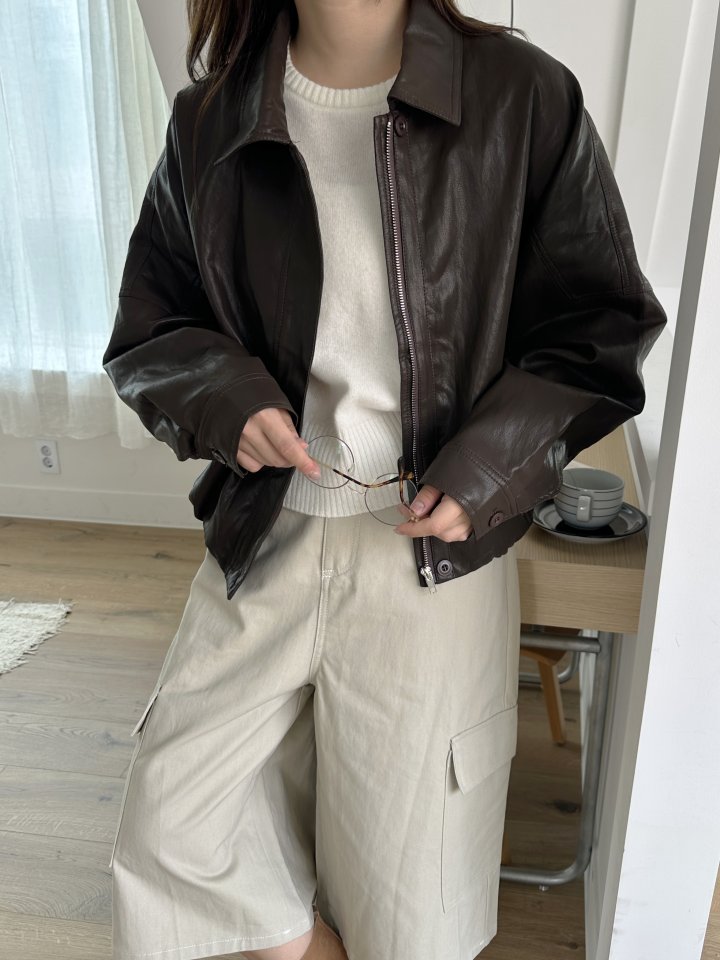 There By - Korean Women Fashion - #thelittlethings - Urban Leather Jacket - 6