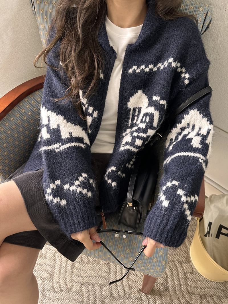 There By - Korean Women Fashion - #thelittlethings - Castle Cardigan - 8