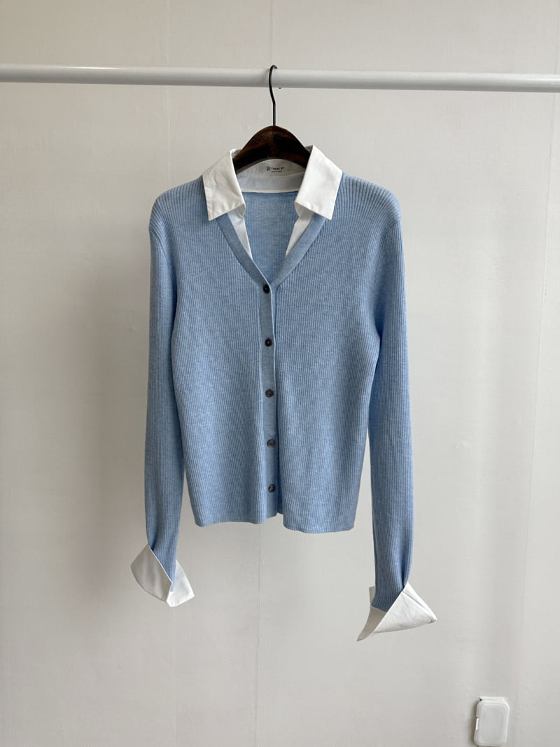 There By - Korean Women Fashion - #vintageinspired - Loen Collar Cardigan - 9