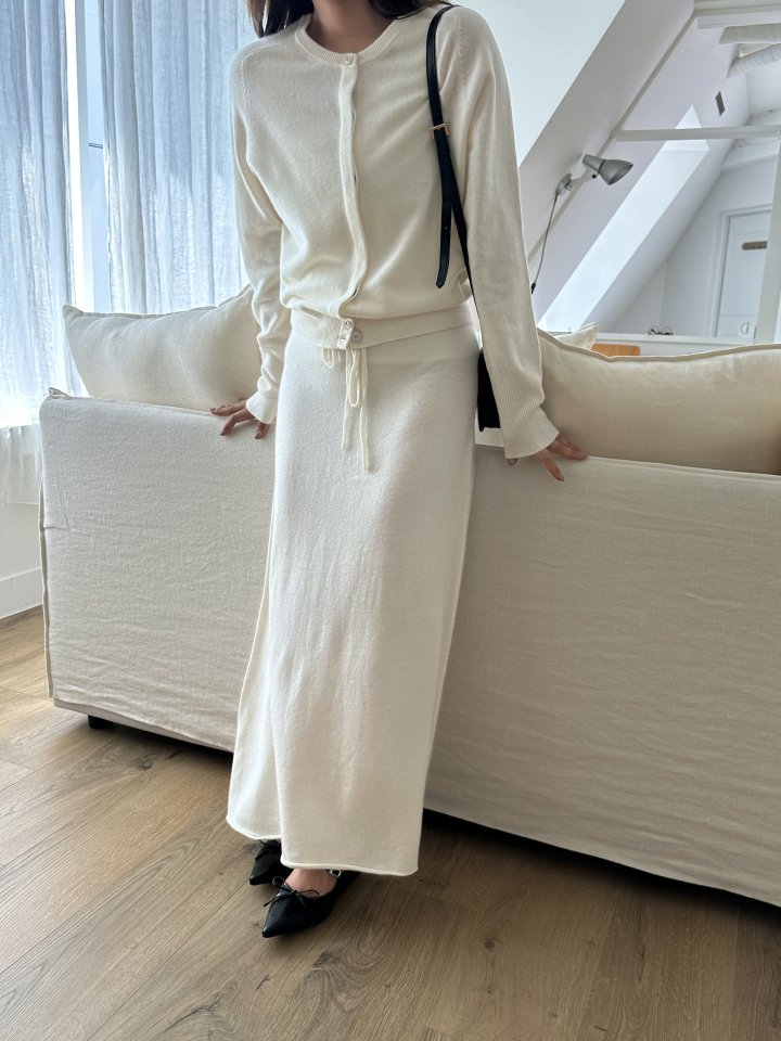 There By - Korean Women Fashion - #vintageinspired - Once Wool Cardigan - 8