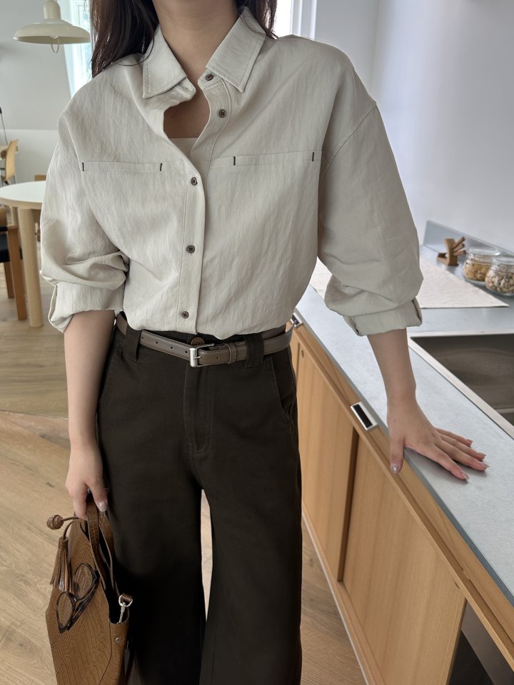 There By - Korean Women Fashion - #vintageinspired - Andy Shirt - 5