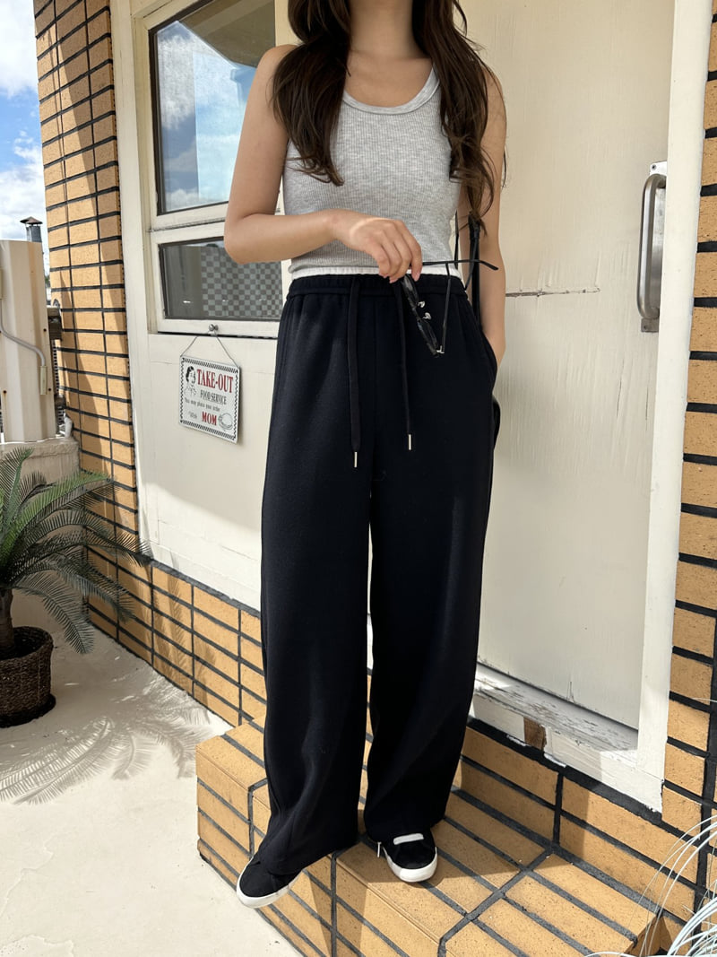 There By - Korean Women Fashion - #vintageinspired - Mor Wool Pants - 9