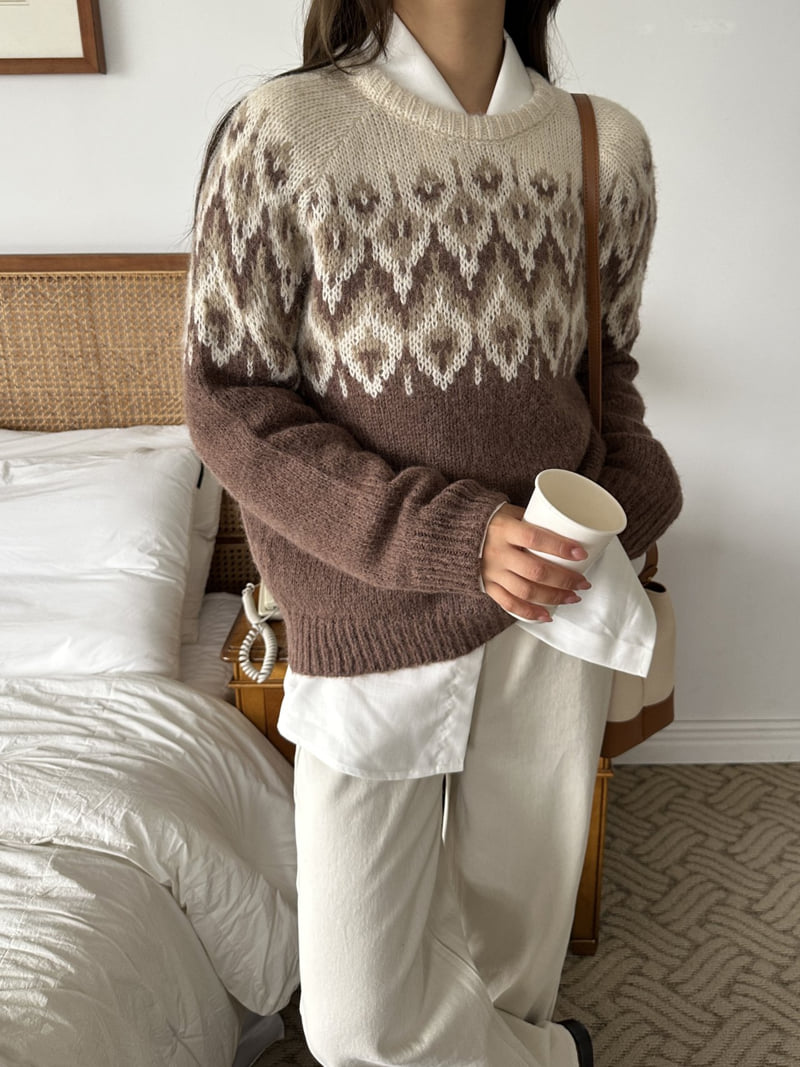 There By - Korean Women Fashion - #vintageinspired - Winsome Knit - 3