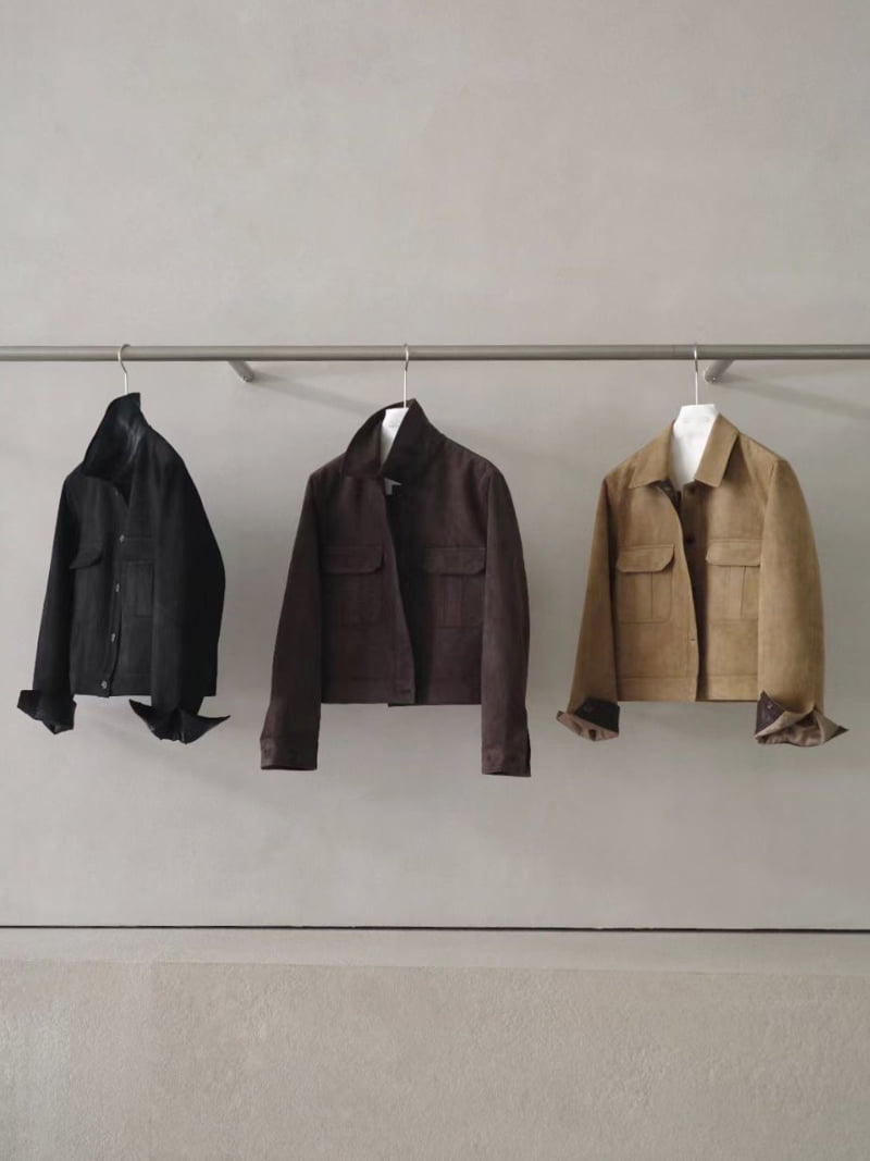 There By - Korean Women Fashion - #vintagekidsstyle - London Suede Jacket - 8