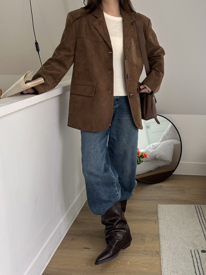 There By - Korean Women Fashion - #womensfashion - Mac Suede Jacket - 6