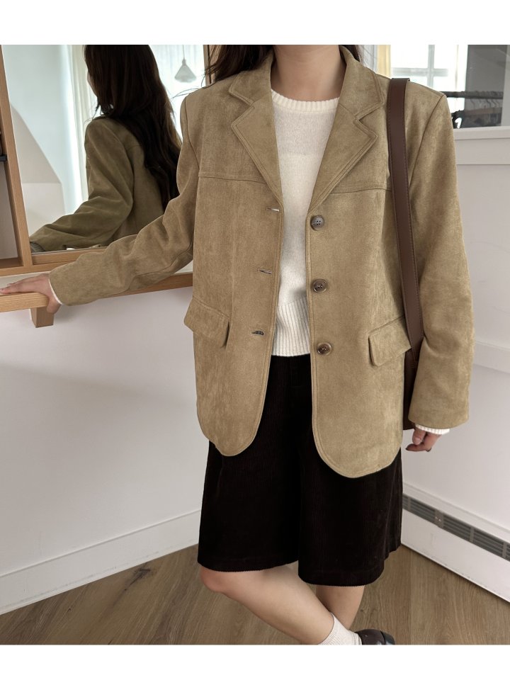 There By - Korean Women Fashion - #womensfashion - Mac Suede Jacket - 7