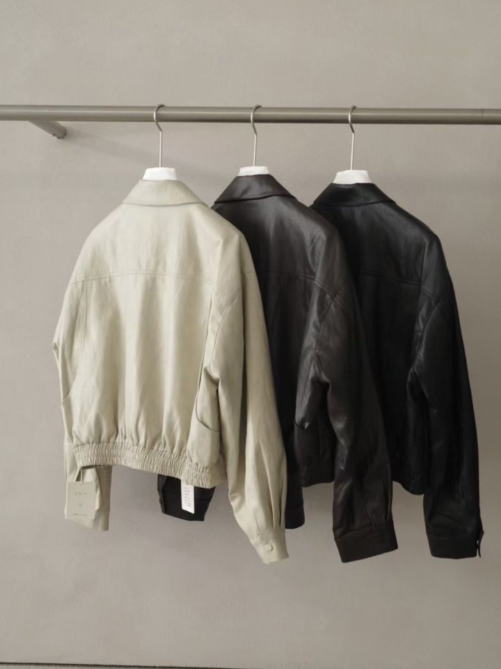 There By - Korean Women Fashion - #womensfashion - Mull Leather Jacket - 2