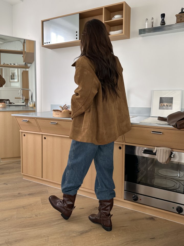 There By - Korean Women Fashion - #womensfashion - Mild Suede Jacket - 11
