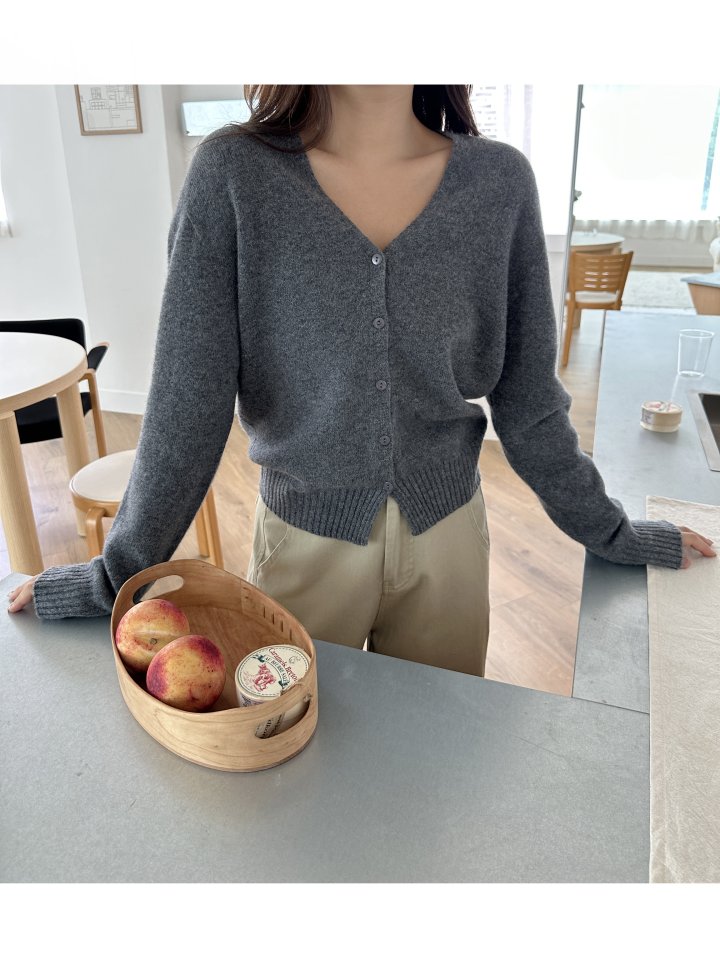 There By - Korean Women Fashion - #momslook - Dear Wool Cardigan - 4