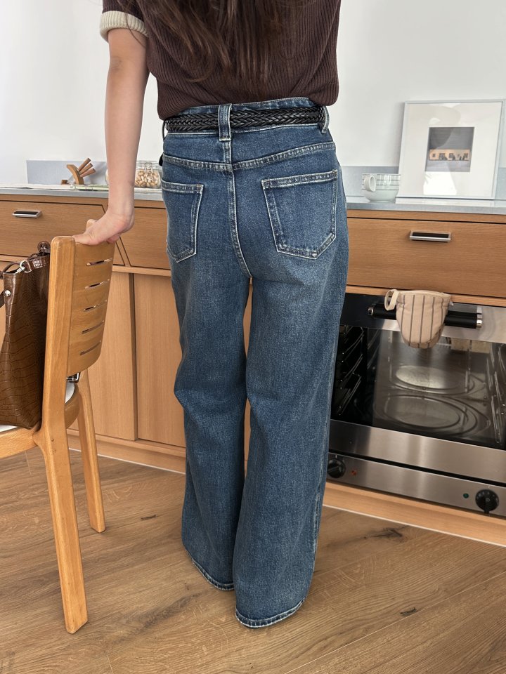 There By - Korean Women Fashion - #womensfashion - Straight Denim Pants - 10