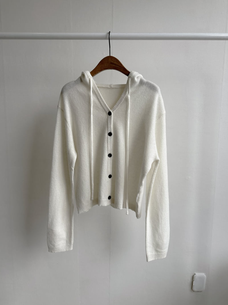 There By - Korean Women Fashion - #womensfashion - Wool Hood Cardigan - 11