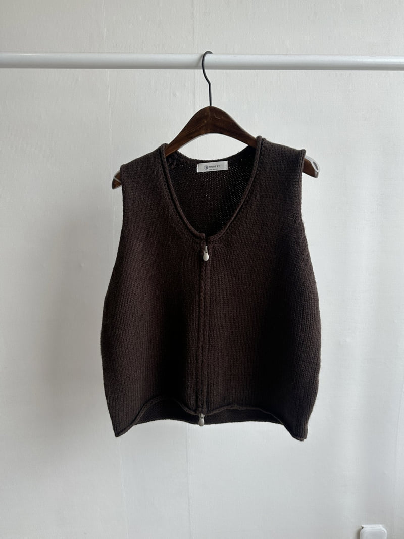 There By - Korean Women Fashion - #womensfashion - Autumn Zipper Vest - 9